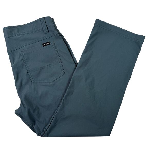 Prana Other - Prana Brion Mens 34x28 Blue Standard Fit Straight Leg Hiking Pants